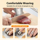 Stainless Steel Finger Guard, 2026 Upgrade Finger Protector for Cutting, Cute Butterfly & Bear Styles Safe Slicing Tool for Chopping Dicing Kitchen Food Prep (Butterfly-2PCS)