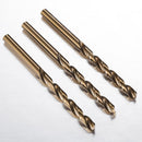 3/16" Cobalt Drill Bit(10Pcs), M35 HSS Metal Drill Bit Set forwood, Hard Metal, Stainless Steel, Cobalt Steel M35 Jobber Length Twist Drill Bits