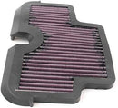 Motorcycle Air Cleaner Filter Element Assembly Replacement Compatible Fits for 2006-2008 Kawasaki EX650A Ninja 650R / EX650E Ninja 650 Black Red