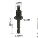 Biaungdo 1/2" Keyless Drill Chuck Adapter 2.0-13mm, 1/4-Inch Hex Shank Drill Chuck Adapter, Converter Quick Connect Impact Driver Conversion Tool 1/2-20UNF Mount