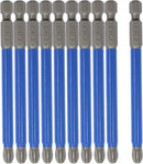 Biaungdo 10Pcs Magnetic PH3 Phillips Bits Set 3.5 inch Long Anti Slip