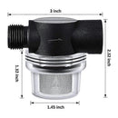 RV Universal Water Pump Filter with Stainless Steel Pre-Filter