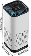 Car Air Purifier Ionizer with Filter | Small Negative Ion Generator for Car Use