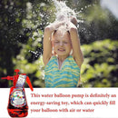 Water Balloon Pump 1.5L Hand Air & Water Pump with 500 Balloons