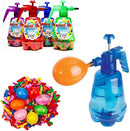 Water Balloon Pump 1.5L Hand Air & Water Pump with 500 Balloons