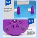 Electric Balloon Pump 900W Portable Air Blower with 4 Nozzles for Decoration