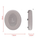 1 Pair Replacement Ear Pads Cushions for Bose QC Ultra Headphones Dune Gray