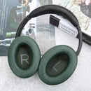 Pair of Replacement Ear Pads for Bose QC45 Headphone Ear Cushions Green