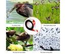 10Pcs Bird Repellent Ribbon Double Side Tape - Silver&Red
