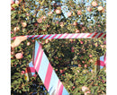 10Pcs Bird Repellent Ribbon Double Side Tape - Silver&Red