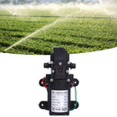 12V Water Pressure Diaphragm Pump 60W Self Priming Booster Sprayer Pump for Garden Irrigation Swimming Pools