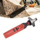DC3.6V Cordless Saw Sharpener Kit Handheld Chainsaw Sharpening Kit Red Chain Saw Sharpen Tool Set