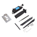Electric Reciprocating Saw Portable Handheld Electric Drill Saw with Lock Button for Cutting Wood