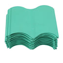 20PCS Interlocking Landscaping Edging Kit Weatherproof Garden Landscape Edging Border Hammer in Lawn Edge Green