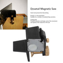 Woodworking Dovetail Magnetic Saw 1:7 Accuracy Cutting Aluminum Alloy Wood Joints Guide Gauge