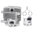 Cylinder Piston Assembly Kit Aluminum Alloy 34mm Cylinder Piston Replacement Part for G26L 226 Chainsaw