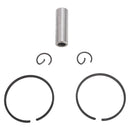 Cylinder Piston Assembly Kit Aluminum Alloy 34mm Cylinder Piston Replacement Part for G26L 226 Chainsaw