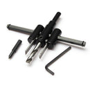 30-120mm Woodworking Opener Adjust Wood Circle Hole Saw Cutter Kit
