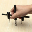 30-120mm Woodworking Opener Adjust Wood Circle Hole Saw Cutter Kit