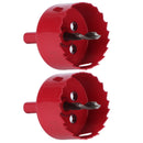 2PCS 53mm Hole Saw Round Beehive Vent Hole Opener Drilling Cutter Tool Beekeeping Tool