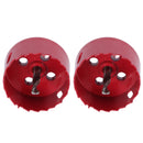 2PCS 53mm Hole Saw Round Beehive Vent Hole Opener Drilling Cutter Tool Beekeeping Tool