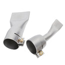 2Pcs Welding Gun Flat Nozzle 20mm Small 40mm Large Tip for Welder Tool Stainless Steel