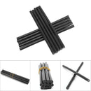 10pcs set 7 * 150mm Colorful Hot Melt Glue Adhesive Sticks for 20W Small Power Gun Black