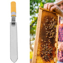 Stainless Steel Beekeeping Serrated Honey Scraping Knife Uncapping Knife Beekeeper Tools