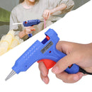 Hot Glue Gun 20W DIY Melting Glue Gun Set Equipment for Wood Plastic Glass Metal