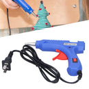 Hot Glue Gun 20W DIY Melting Glue Gun Set Equipment for Wood Plastic Glass Metal