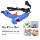 Hot Glue Gun 20W DIY Melting Glue Gun Set Equipment for Wood Plastic Glass Metal