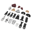 105Pcs/Set Oscillating Saw Blades Kit Quick Release Multitool Accessories for Wood Soft Metal Cutting