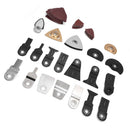 105Pcs/Set Oscillating Saw Blades Kit Quick Release Multitool Accessories for Wood Soft Metal Cutting