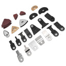 105Pcs/Set Oscillating Saw Blades Kit Quick Release Multitool Accessories for Wood Soft Metal Cutting