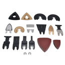 81Pcs/Set Oscillating Saw Blades Kit High Carbon Steel Multitool Blade Quick Release Cutting Tool