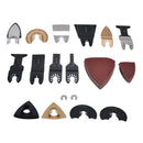 81Pcs/Set Oscillating Saw Blades Kit High Carbon Steel Multitool Blade Quick Release Cutting Tool