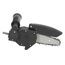 Electric Chainsaw Modification Tool 4 Inch Portable Chainsaw Attachment Kit Electric Drill to Chainsaw Adapter Converting Head