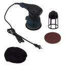 Orbital Sander 300W ABS Compact Electric Palm Sander Kit with Sandpapers for Woodworking Polishing Carpentry US Plug 110V