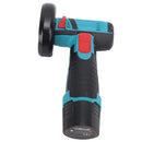 12V Brush Mini Angle Grinder 19500rpm Electric Grinding Tool Quiet Cordless Handheld Grinder for Cutting Grinding Polishing US Plug