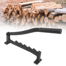Wall Mounted Firewood Splitter Detachable Carbon Steel Manual Kindling Wood Splitter Log Splitter for Indoor Outdoor