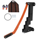 Log Splitter High Carbon Steel Labor Saving High Hardness Wall Mounted Wood Cutter for Camping Backyard Barbecue Picnic