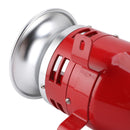 Electric Motor Siren 125dB Motor Driven Buzzer Sound Alarm Horn Siren for Home Factory School Ranch Entertainment Venue AC110V 1.5A