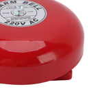Fire Alarm Bell High Sensitivity Super Loud Sound Electric Round Alarm Bell for School Factory 220V AC