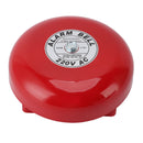 Fire Alarm Bell High Sensitivity Super Loud Sound Electric Round Alarm Bell for School Factory 220V AC