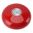 Fire Alarm Bell High Sensitivity Super Loud Sound Electric Round Alarm Bell for School Factory 220V AC