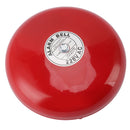 Fire Alarm Bell High Sensitivity Super Loud Sound Electric Round Alarm Bell for School Factory 220V AC