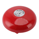 Fire Alarm Bell High Sensitivity Super Loud Sound Electric Round Alarm Bell for School Factory 220V AC