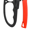 Pruning Shears Ergonomic Straight Handle Segmented Garden Pruner Aluminum Alloy Fruit Tree Branch Cutter Red Black