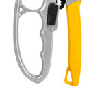 Pruning Shears Ergonomic Straight Handle Segmented Garden Pruner Aluminum Alloy Fruit Tree Branch Cutter Yellow