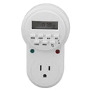 Indoor Mini Mechanical Outlet Timer Electronic Plug Timer Auto Power Off 7 Day Cycle Timer Outlet
